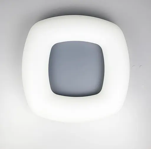 Стельовий LED світильник Schuller із сірою основою 47×47 см | Line F | Арт. 6002 002 GR - фото 3