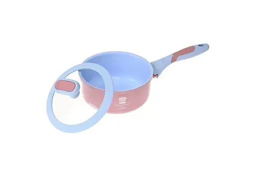 Набір посуду Lora Ravenna NA25KIT/PINK з 3 предметів рожево-блакитний - фото 4