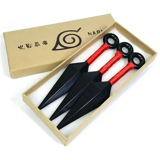 Набір Кунаї Наруто Ніндзя Узумакі Naruto з 3 штук N 27.156 - фото 1