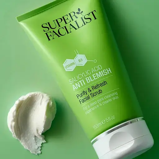 Скраб для лица Super Facialist Salicylic Acid AntiBlem Purify and Refresh 150 мл - фото 3