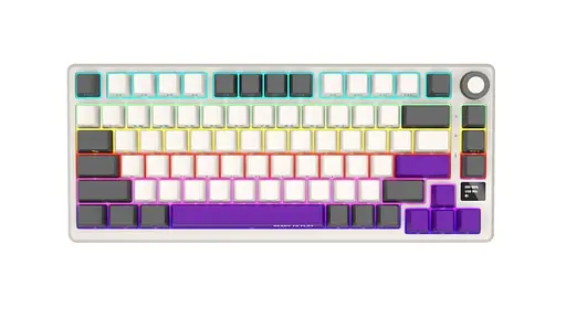 Клавиатура Lorgar KBP7075W Wireless Pro 75% Exploded Beige EN/UA (LRG-KBP7075W-RT-US) - фото 3