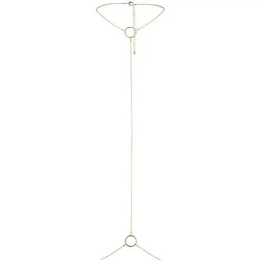 Ланцюжок на шию і пояс Bijoux Indiscrets Magnifique I Body Chain - Gold - фото 2