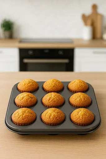 Форма для выпечки кексов 6шт/л 27*18.5*3см - фото 2