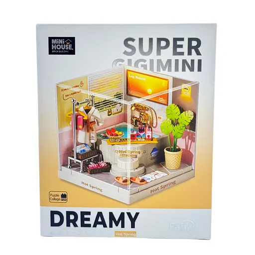 Конструктор-румбокс Mini House серії Інтер'єр Міні - Термальна купальня (8041) - фото 1