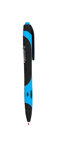 Ручка автоматична FINE 1008/С 37083 Vinson 1мм, кулькова синя (6900067370839) - фото 4