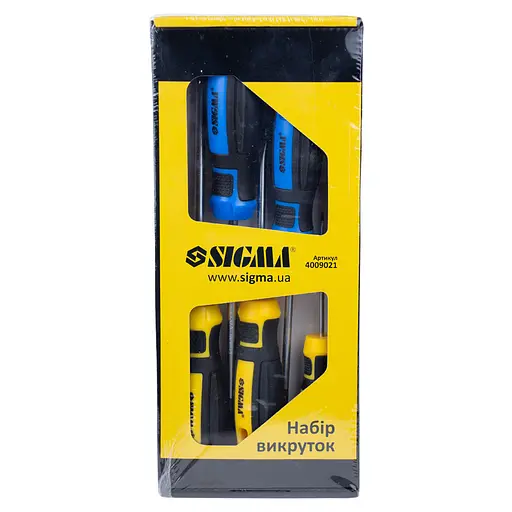 Набор отверток Sigma CrV Mega 5 шт 4009021 - фото 6