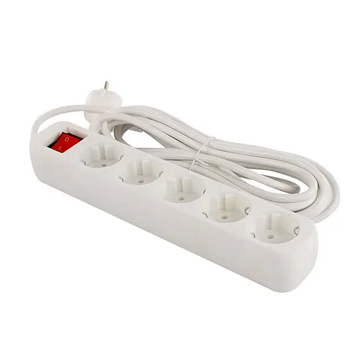 Мережевий фільтр ColorWay 5 розеток 5 м White (CW-PSEA55W) - фото 3