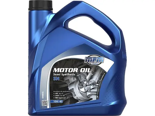 Моторна олива MPM Semi Synthetic SN 10W40 4л (04004S)