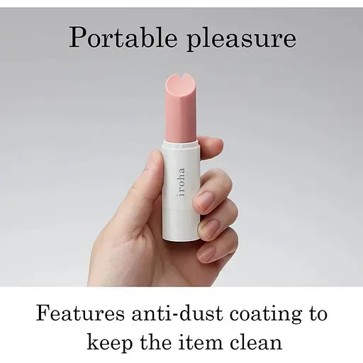 Вибратор-помада Iroha Stick White - фото 3