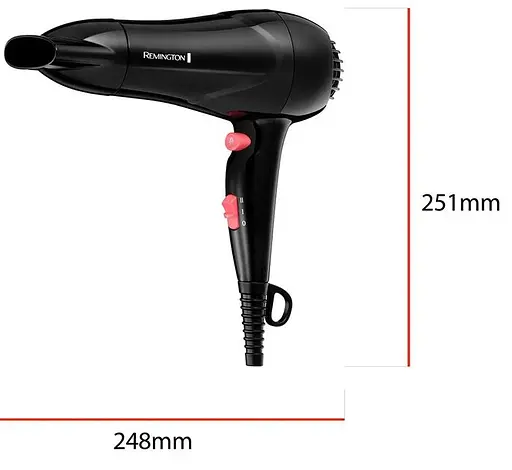 Фен Remington My Stylist Hairdryer D2000 - фото 8