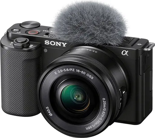 Бездзеркальний фотоапарат Sony ZV-E10 Kit 16-50mm f3.5-5.6 OSS Black (ILCZVE10LB.CEC) [88779] - фото 2