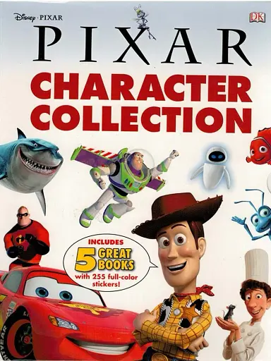 Pixar Character Encyclopaedia & Sticker Book Slipcase Set