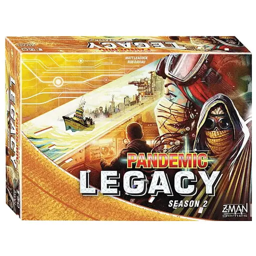 Настольная игра Z-MAN GAMES Пандемия: Наследие. Сезон 2 (желтая коробка) (Pandemic Legacy: Season 2 (Yellow Version)) (англ.) (ZM7173) - фото 1