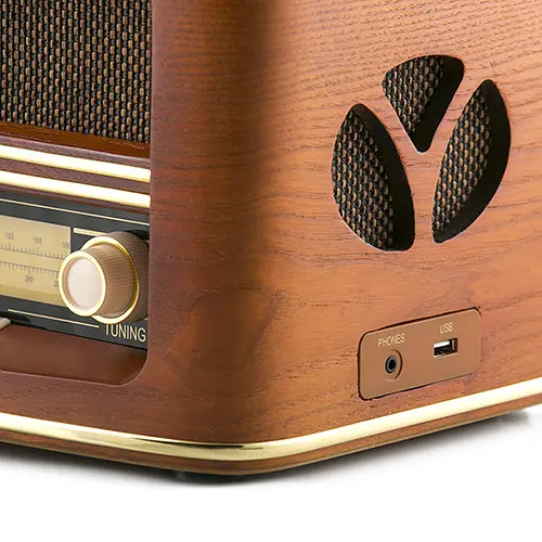 Радио РЕТРО Camry CR 1167 с Bluetooth, CD / MP3 плеер / запись - фото 9