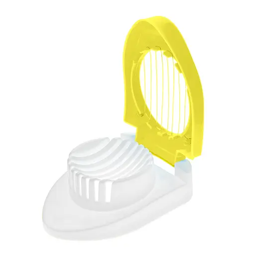 Яйцерезка овощерезка для нарезки слайсами, соломкой и кубиками яиц овощей грибов MagicKitchen, Kitchen Master Желтый 85069 - фото 2