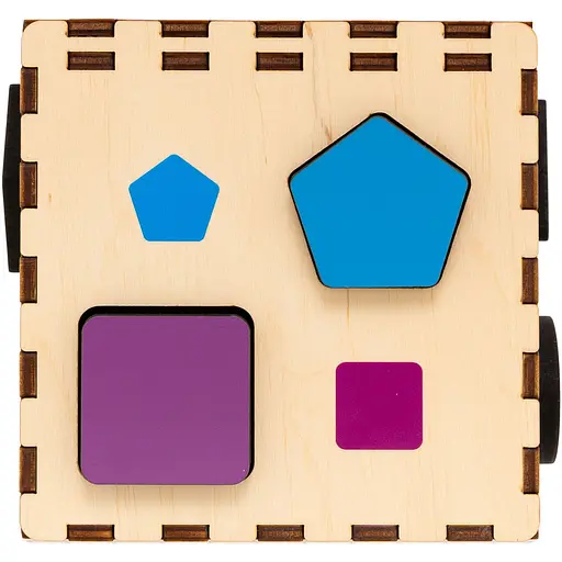 Кубик-сортер GoodPlay Кольорова фігурка (CUB-4-002) - фото 6