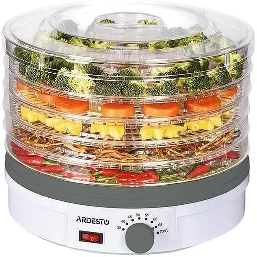Сушарка овочів та фруктів Ardesto FDB-5320 245W White
