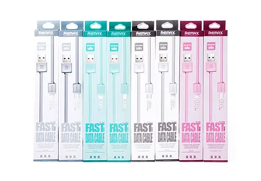 Оригінальний кабель microUSB кабель Remax Fast Data RC-008m 1 м сірий - фото 2