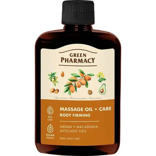 Масло для ухода и массажа Зеленая Аптека Упругое тело 200 мл