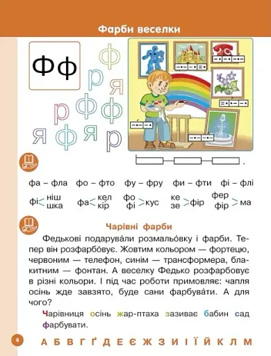 Українська мова. 1 клас. Буквар. Навчальний посібник. Частина 6 - фото 2