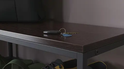 Банкетка универсальная Ferrum-decor Слайм 45x63x26 черный ДСП Венге 16мм (FRD-105512) - фото 5