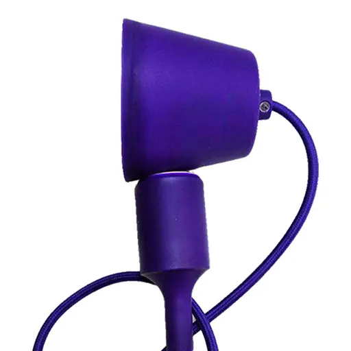 Светильник силиконовый ART-LOFT фиолетовый LUMANO - фото 1