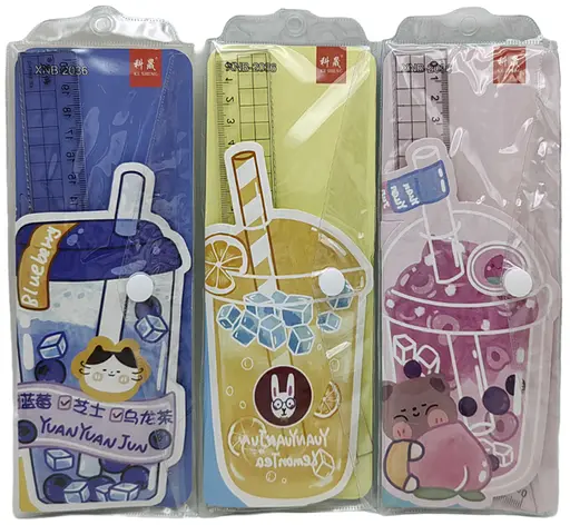 Набір лінійок Смаколики, 20 см, трикутники, 2036 (В асортименті) - фото 2