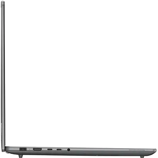 Ноутбук Lenovo Yoga Pro 9 16IMH9 (83DN003PRM) Luna Grey, Экран 16 Mini LED (3200x2000) 3.2K 165 Гц, матовый / Intel Core Ultra 9 185H (2.3 – 5.1 ГГц) / RAM 64 4070, 8 ГБ / Windows 11 Home - фото 5
