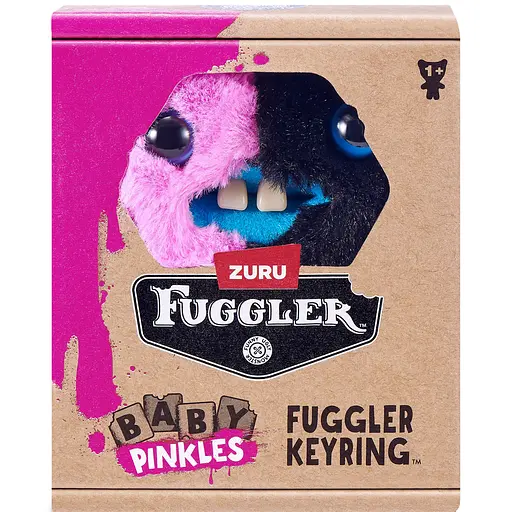 М'яка іграшка-брелок Fuggler Baby Pinkles Малюк Пінк-Блю 8 см (15759B) - фото 4