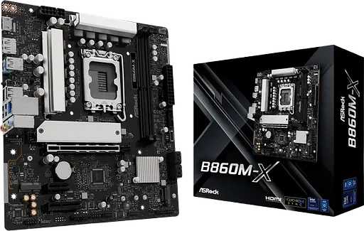 Материнська плата ASRock B860M-X LGA 1851 (B860M-X)
