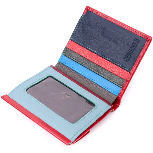 Кожаный женский кошелек ST Leather 10.5х10х1.5 см acs0028405 - фото 3