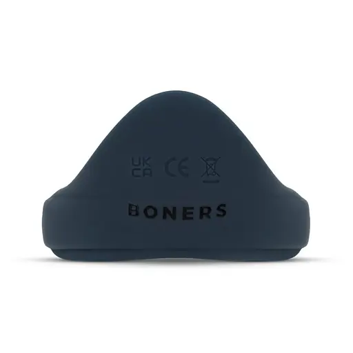 Виброкольцо Boners Vibrating Cock Ring, 8.5 см (синий) - фото 2