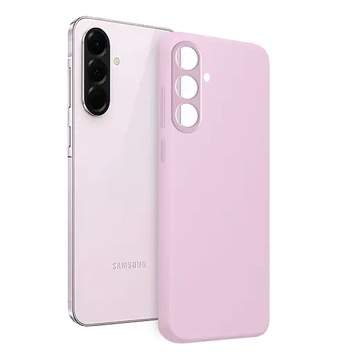 Чохол MAKE Samsung A56 Silicone Pink - фото 4