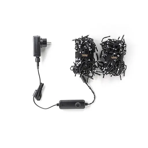 Twinkly Smart LED Гірлянда Twinkly Cluster RGB, 400, Gen II, IP44 кабель чорний - фото 3