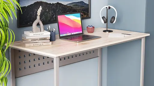 Компьютерный стол Ferrum-decor Майк 75x100x60 серый ДСП Дуб Сан-Марино 16мм (FRD-101770) - фото 3