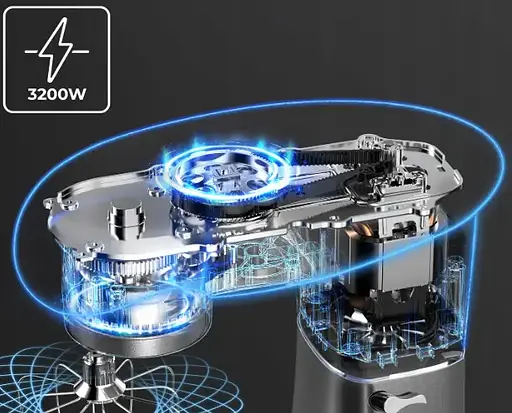 Кухонный комбайн Mozano планетарный Kitchen Assistant 6 в 1 3200 Вт чаша 6.2 л - фото 10