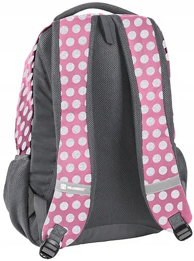 Яркий женский рюкзак 20L в горох PASO 41x29x18 см sum0024109 - фото 2