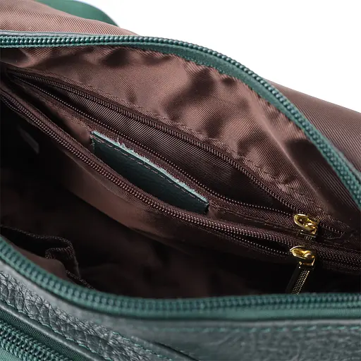 Жіноча сумка Vintage з натуральної шкіри 23.5х17х10 см sum0027633 - фото 8