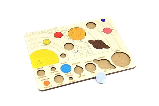 Пазл сортер Сонячна система 240 x 180, 10 елементів - фото 3