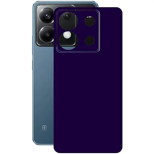 Захисна плівка StatusSKIN для Xiaomi Poco X6 Корпус Вініл Фіолетова глянцева - фото 1