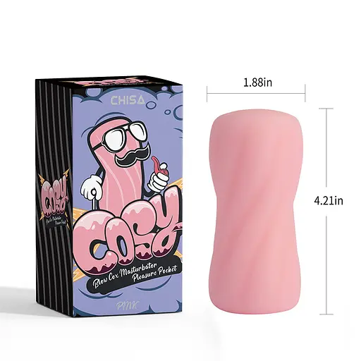 Мастурбатор Chisa Blow Cox Pleasure Pocket бирюзовый - фото 5