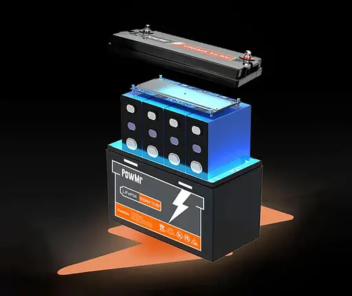 Акумулятор LiFePO4 150Ah — PowMr POW-150AH-12.8V 12.8V 6000 циклів - фото 2