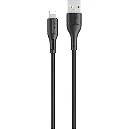 Кабель Usams Lightning U68 Charging 2A 1.0m Black (US-SJ500) [66062]