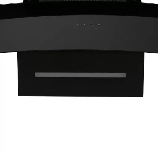 Вытяжка декоративная наклонная Perfelli DNS 6363 B 750 BL LED Strip - фото 3