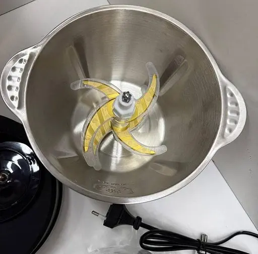 Блендер подрібнювач Hoffmans HM-8849 10 в 1, 2 швидкості 3.8 л Чорний 1800 Вт - фото 3