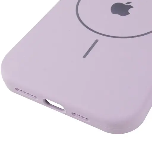 Чохол Epik Silicone Case Full Protective AA V2 with MagSafe для Apple iPhone 16 Pro 6.3 Бузковий/Lilac - фото 4