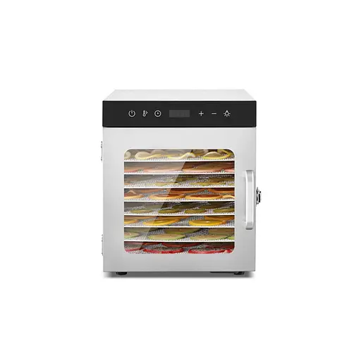 Дегидратор сушилка для овощей фруктов мяса грибов 8 лотков 500Вт SS - 08X