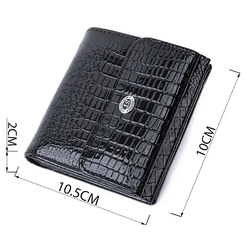Кожаный женский кошелек ST Leather 10.5х10х2 см acs0029420 - фото 3