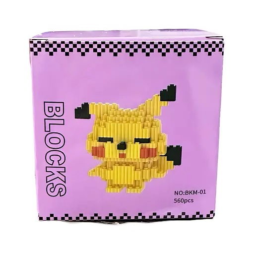 Дитячий конструктор Magic Blocks Пікачу на 560 деталей (BKM-01) - фото 3