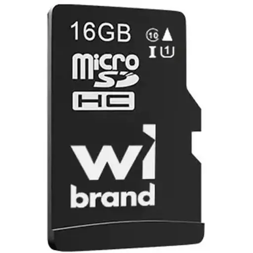 Карта памяти Wibrand microSDHC, 16Gb, Class10 UHS-I U1, без адаптера (WICDHU1/16GB) - фото 1